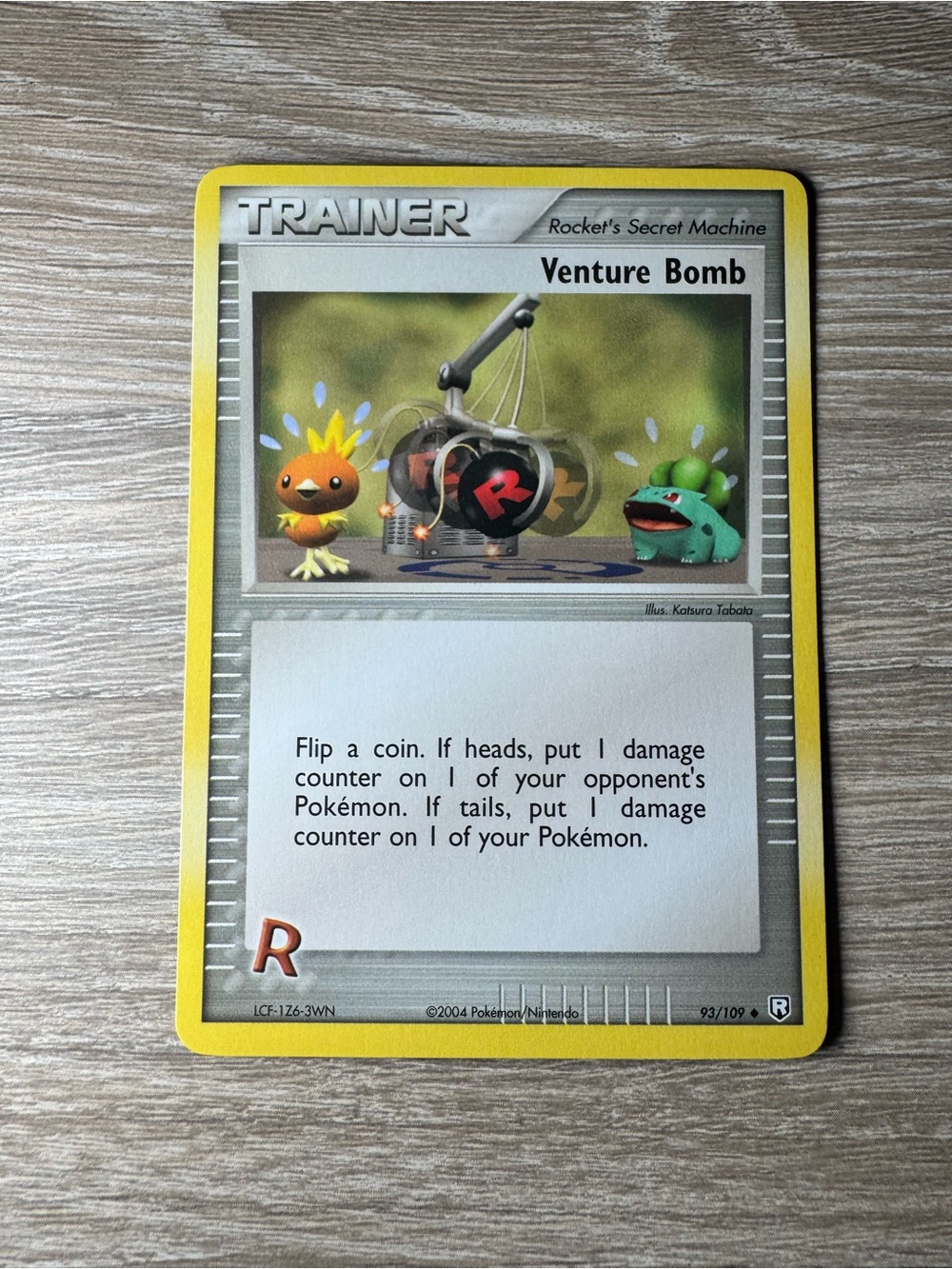 Venture Bomb #93/109/Pokemon Team Rocket Returns